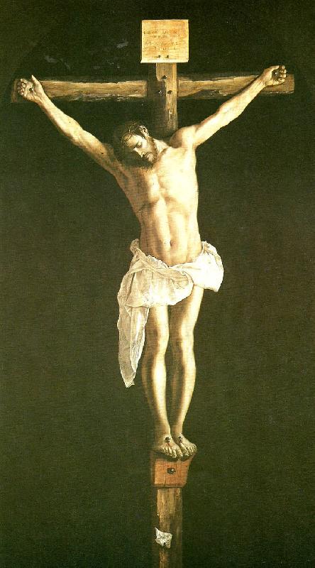 Francisco de Zurbaran christ crucified oil painting image